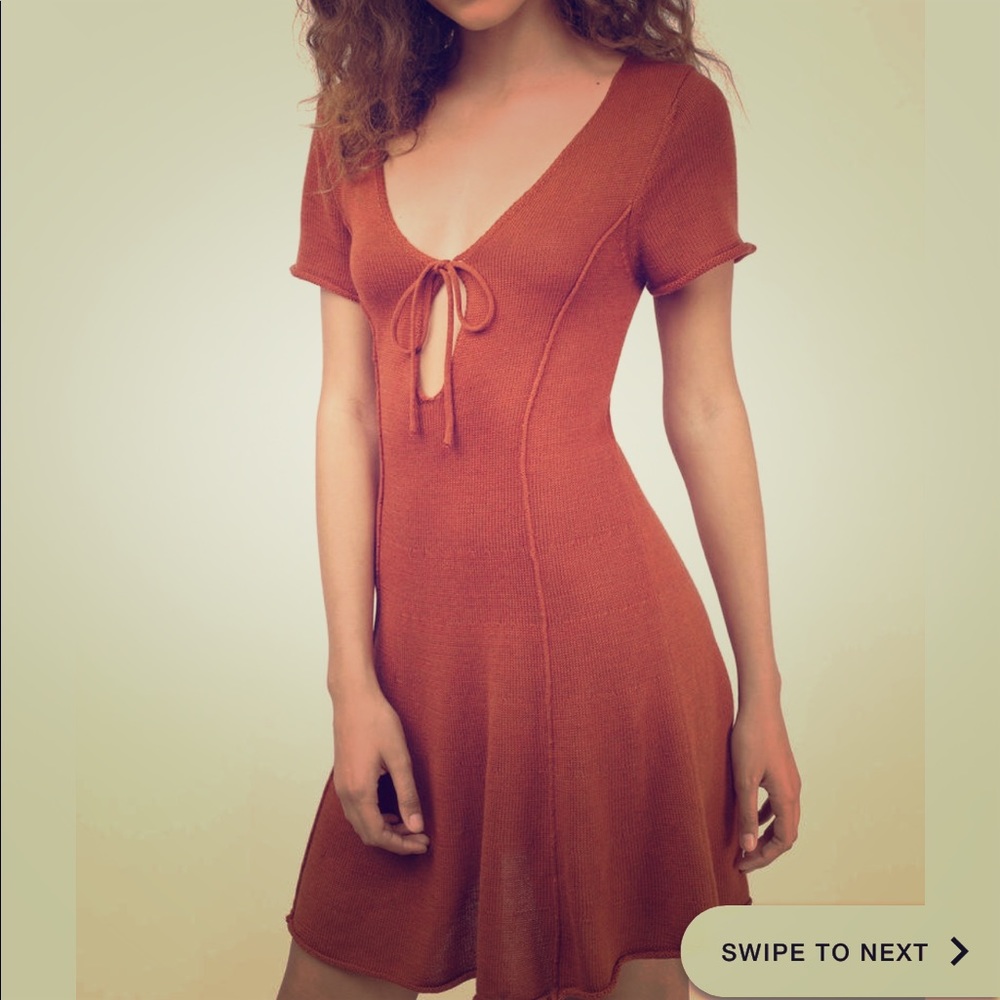 New Charlotte Russe Skater Dress w/ Bamboo Sandals